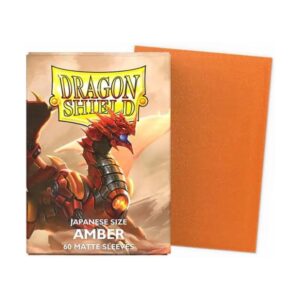 DS Small Matte Amber Sleeves 60ct